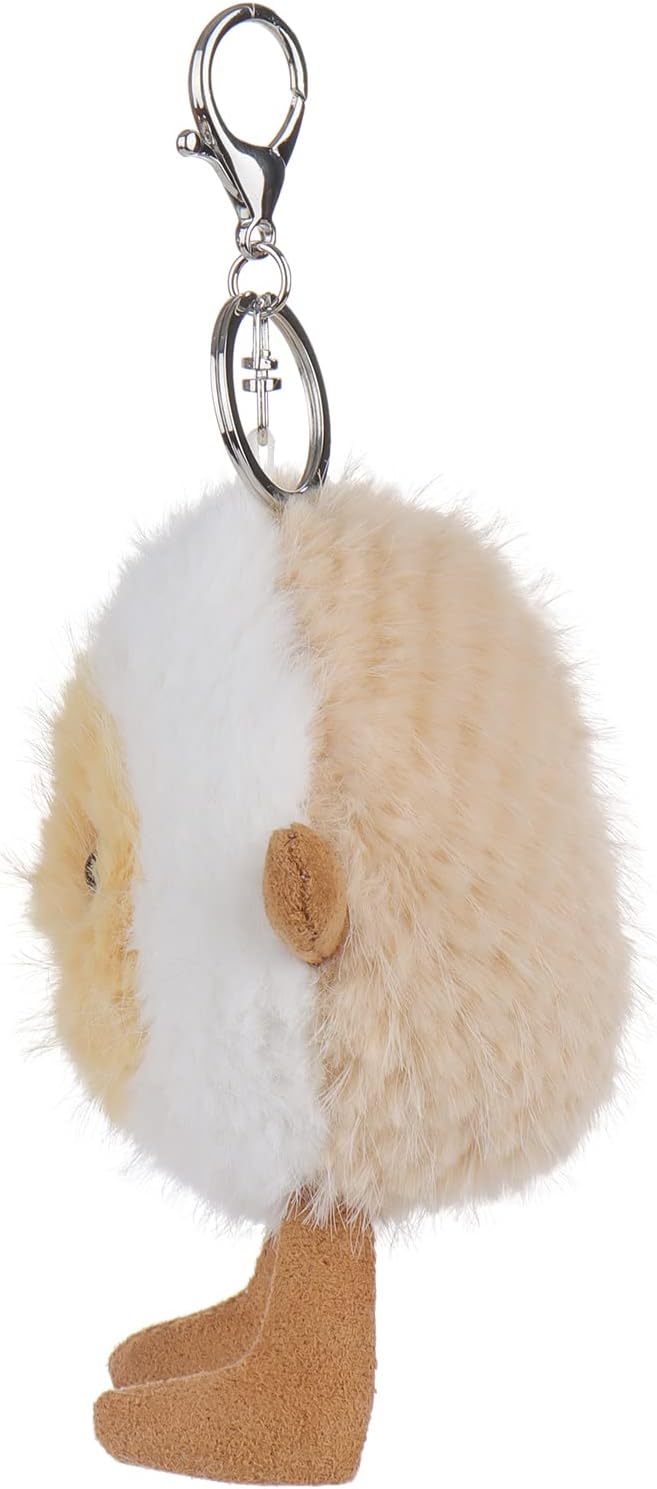 Tea Egg Stuffed Food Soft Keychain for Kids Bag, Purse, Backpack