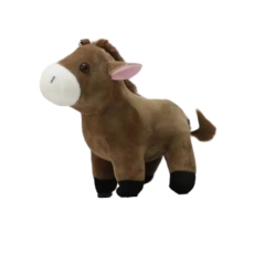 Wholesale Plush Little Horse Stuffed Animal toys Horse Kawaii Plush keychains Toys