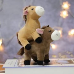 Wholesale Plush Little Horse Stuffed Animal toys Horse Kawaii Plush keychains Toys