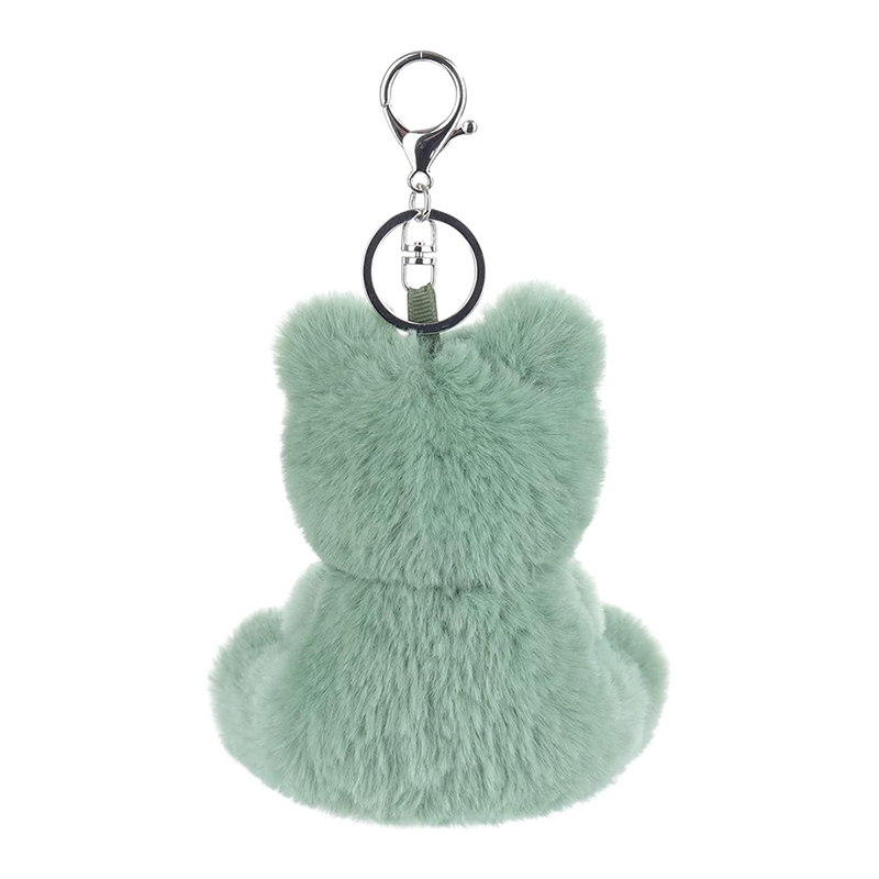 12 cm Key Ring Smart Frog Plush Keychain Lucky Charm Gifts Car Key Fob