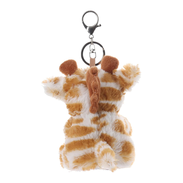 Classic Giraffe Stuffed Animal Soft Plush Keychain for Kids Bag, Purse, Backpack, Handbag (5 Inches)