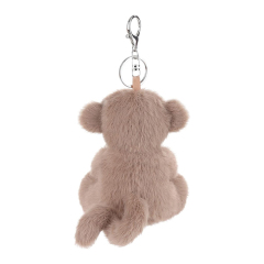 12cm Monkey Keychain Plush Lucky Charm Car Keyring Gift