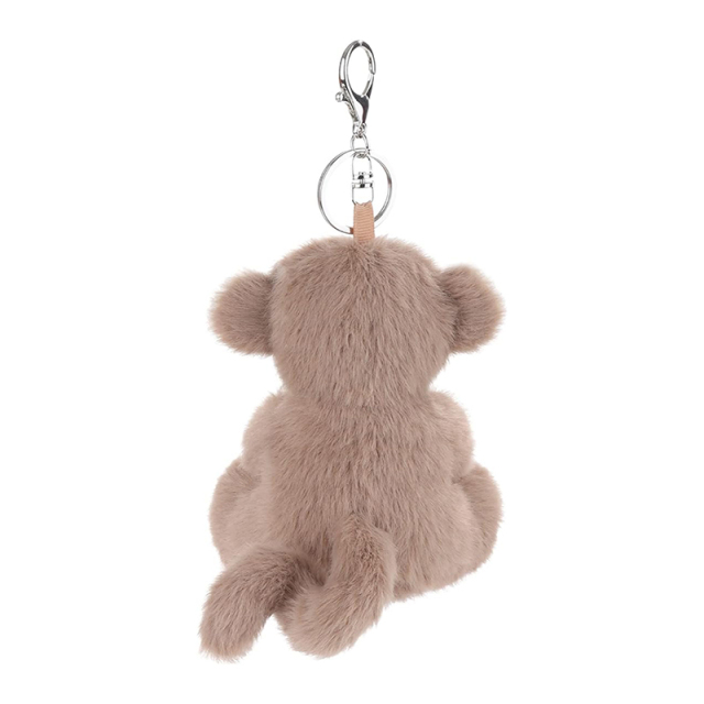 12cm Monkey Keychain Plush Lucky Charm Car Keyring Gift