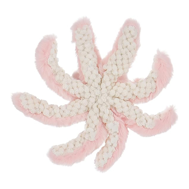 6.5" Pink Octopus Stuffed Animal Soft Plush Keychain for Kids Bag, Purse, Backpack