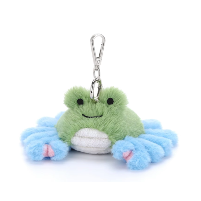 Crab Stuffed Animal Soft Keychain for Kids Bag, Purse, Backpack
