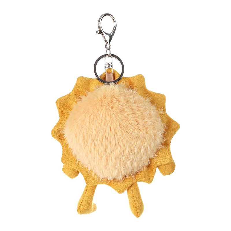 Sun Animal Plush Keychain for Kids Bag, Purse, Backpack, Handbag (5 Inches)