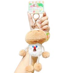Mushroom Plush Pendant Soft Keychain for Kids Bag, Purse, Backpack