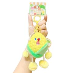 Maize Plush Pendant Soft Keychain for Kids Bag, Purse, Backpack