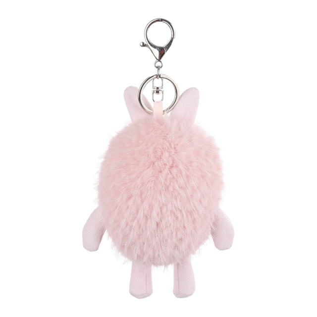 5" Bunny Rabbit Stuffed Animal Soft Keychain for Kids Bag, Purse, Backpack