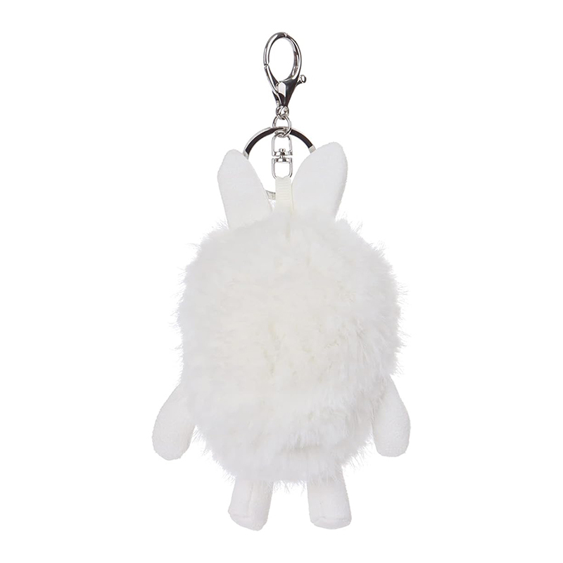5" Bunny Rabbit Stuffed Animal Soft Keychain for Kids Bag, Purse, Backpack
