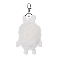 5" Bunny Rabbit Stuffed Animal Soft Keychain for Kids Bag, Purse, Backpack