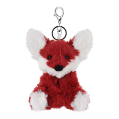 Fox Stuffed Animal Soft Keychain for Kids Bag, Purse, Backpack, Handbag (5 Inches)