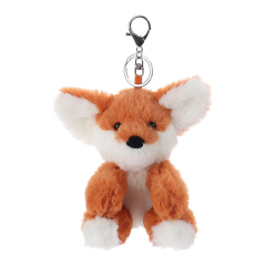 Fox Stuffed Animal Soft Keychain for Kids Bag, Purse, Backpack, Handbag (5 Inches)