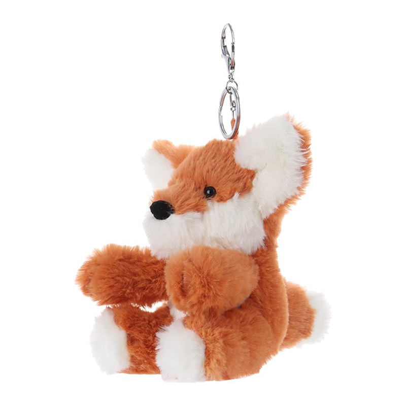 Fox Stuffed Animal Soft Keychain for Kids Bag, Purse, Backpack, Handbag (5 Inches)