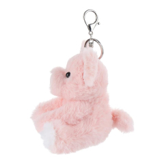 Pink Pig Stuffed Animal Soft Keychain for Kids Bag, Purse, Backpack, Handbag (Pink Pig，5 Inches)