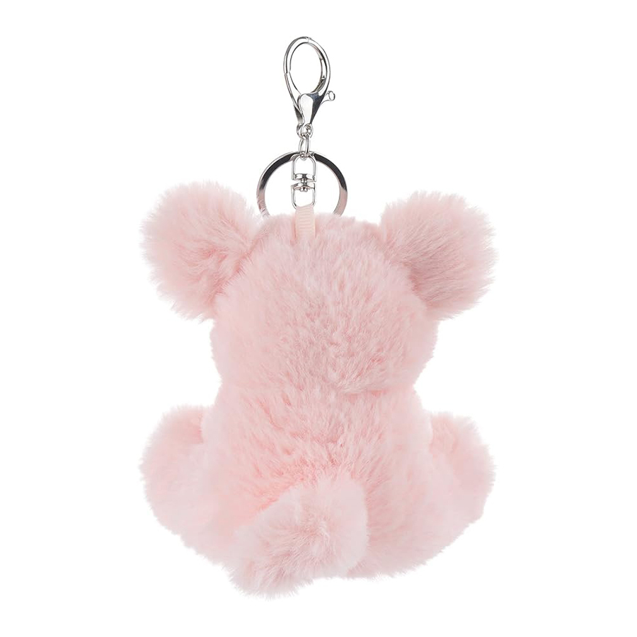 Pink Pig Stuffed Animal Soft Keychain for Kids Bag, Purse, Backpack, Handbag (Pink Pig，5 Inches)
