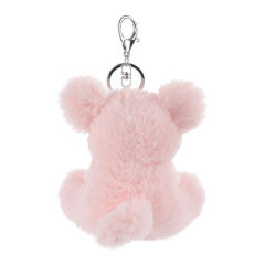 Pink Pig Stuffed Animal Soft Keychain for Kids Bag, Purse, Backpack, Handbag (Pink Pig，5 Inches)