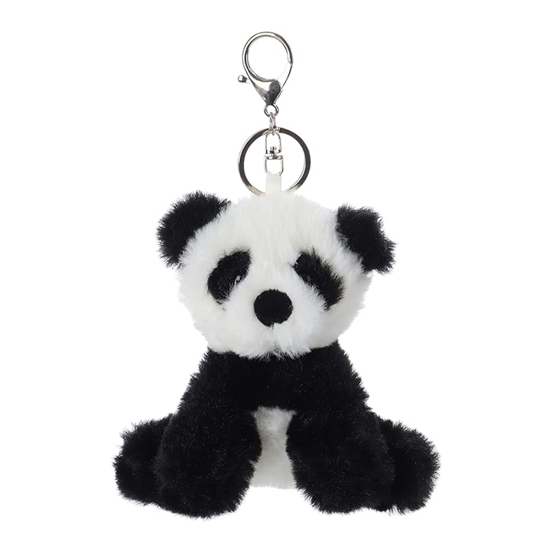 Panda Stuffed Animal Soft Keychain for Kids Bag, Purse, Backpack, Handbag (4.5 Inches）