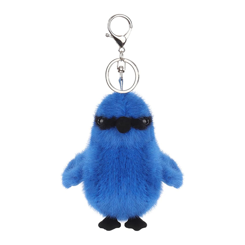 Robin Cute Keychain, Soft Stuffed Plush Keychain Toys for Kids’ Backpack, Purse, 3.9Inches