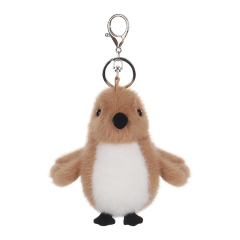 Robin Cute Keychain, Soft Stuffed Plush Keychain Toys for Kids’ Backpack, Purse, 3.9Inches