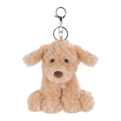 5.1" Puppy Stuffed Animal Soft Keychain for Kids Bag, Purse, Backpack, Handbag