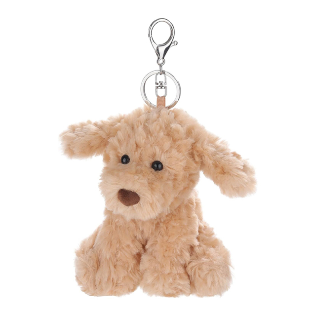5.1" Puppy Stuffed Animal Soft Keychain for Kids Bag, Purse, Backpack, Handbag