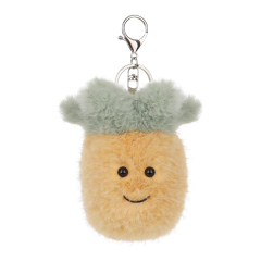 Pineapple Soft Stuffed Plush Keychain Toys for Kids’ Backpack, Purse, 3.9Inches