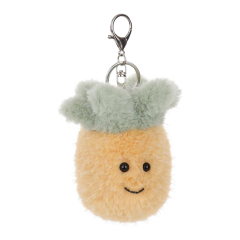 Pineapple Soft Stuffed Plush Keychain Toys for Kids’ Backpack, Purse, 3.9Inches