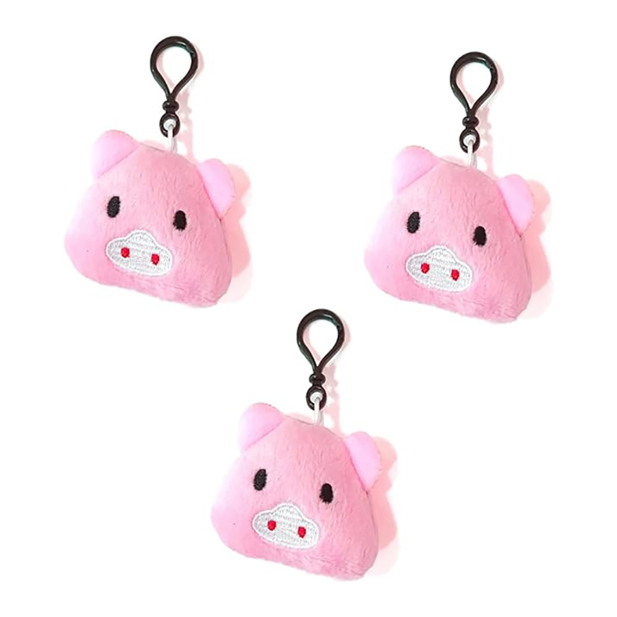 Tiny Keychain Pink Pig Pendant Keychains Creative Gift Keychains