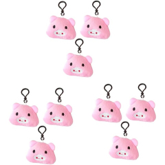 Tiny Keychain Pink Pig Pendant Keychains Creative Gift Keychains