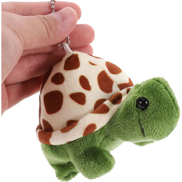Turtle Keychains Stuffed Animals Toys Backpack Ornaments Pendant Key Ring