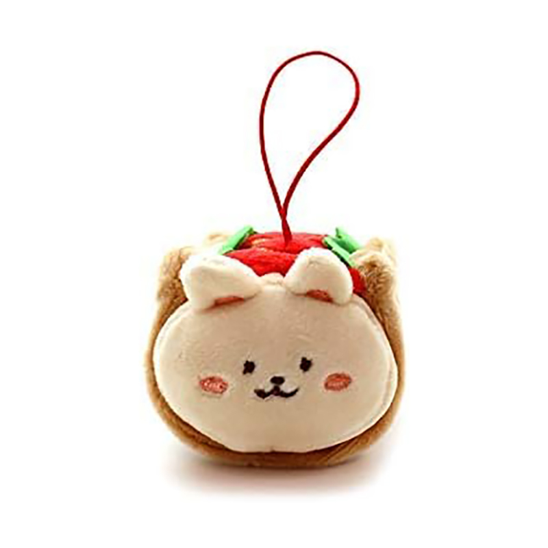 Pancake Blanket Soft Squishy Stuffed Animal Ornament Bunny Plush Pendant