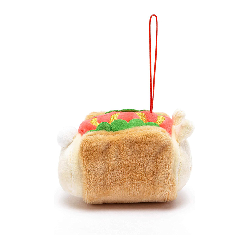 Pancake Blanket Soft Squishy Stuffed Animal Ornament Bunny Plush Pendant