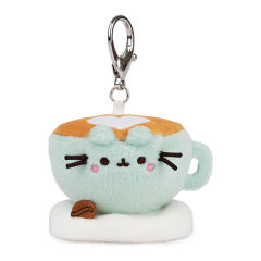 Multicolor Breakfast Food Set Plush Keychain Pendant  3”