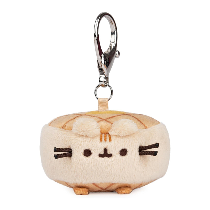Multicolor Breakfast Food Set Plush Keychain Pendant  3”