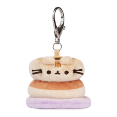 Multicolor Breakfast Food Set Plush Keychain Pendant  3”