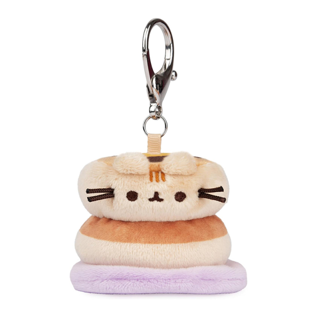 Multicolor Breakfast Food Set Plush Keychain Pendant  3”