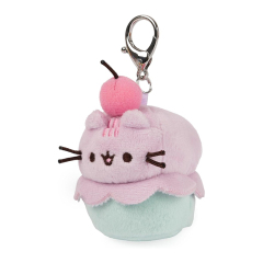3" Adorable Multicolor Quality Ice Cream Plush Keychain Pendant