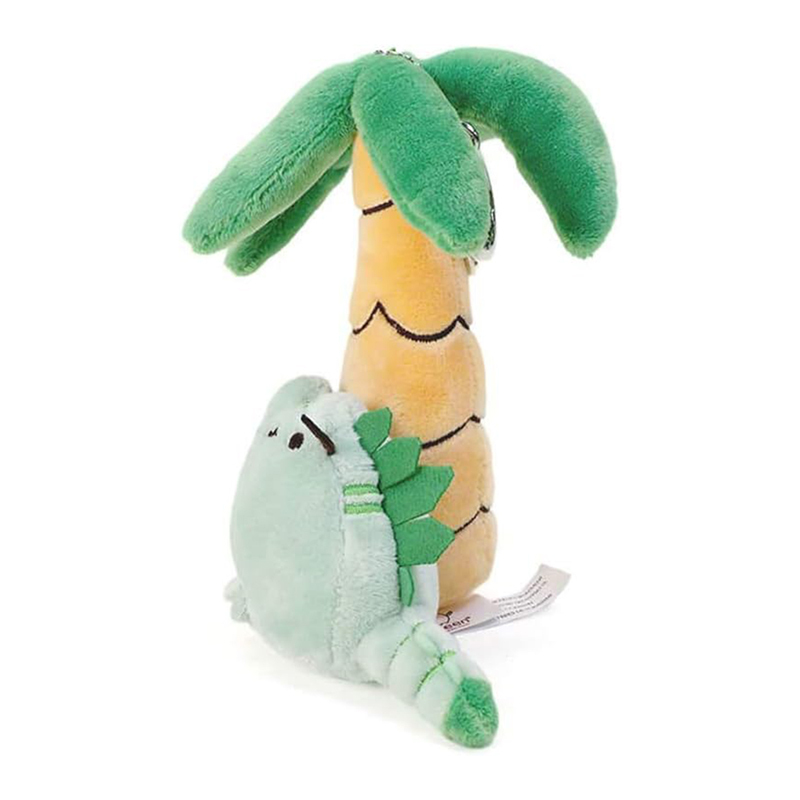 6.5 Inches Soft Cute Pendant with Cat Dino Egg Coconut Tree