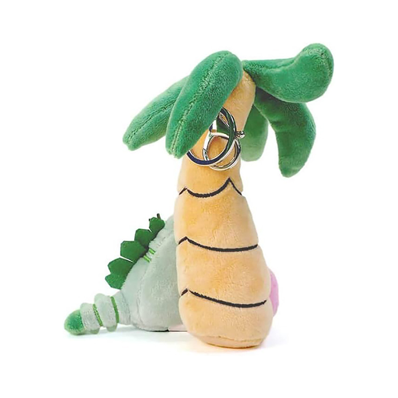 6.5 Inches Soft Cute Pendant with Cat Dino Egg Coconut Tree