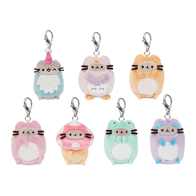 Echanted Adorable Multicolor Forest Series Plush Keychain Pendant