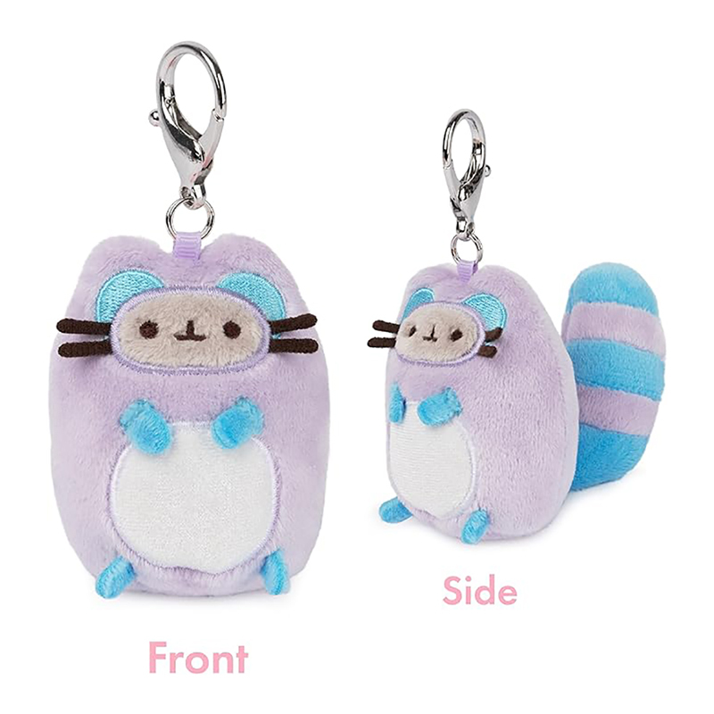 Echanted Adorable Multicolor Forest Series Plush Keychain Pendant