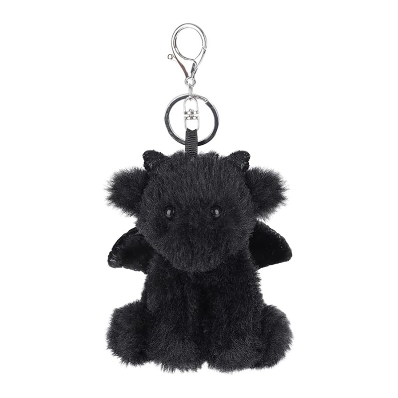 Dragon Dinosaur Stuffed Animal Soft Keychain for Kids Bag, Purse, Backpack, Handbag (5 Inches)