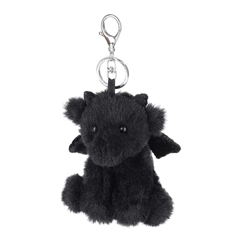 Dragon Dinosaur Stuffed Animal Soft Keychain for Kids Bag, Purse, Backpack, Handbag (5 Inches)