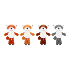 Cute Stuffed Animal Toy 4 Inch Mini Plush Fox Stuffed Keychain Handbag Pendant