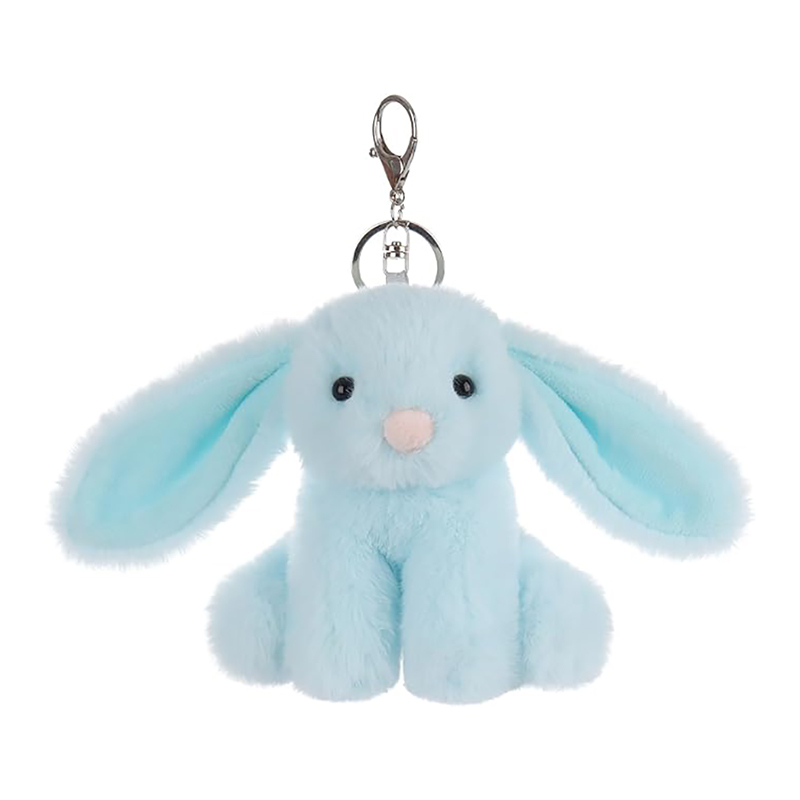 Rabbit Stuffed Animal Soft Keychain for Kids Bag, Purse, Backpack, Handbag (4.7 Inches)