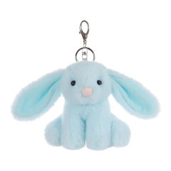 Rabbit Stuffed Animal Soft Keychain for Kids Bag, Purse, Backpack, Handbag (4.7 Inches)