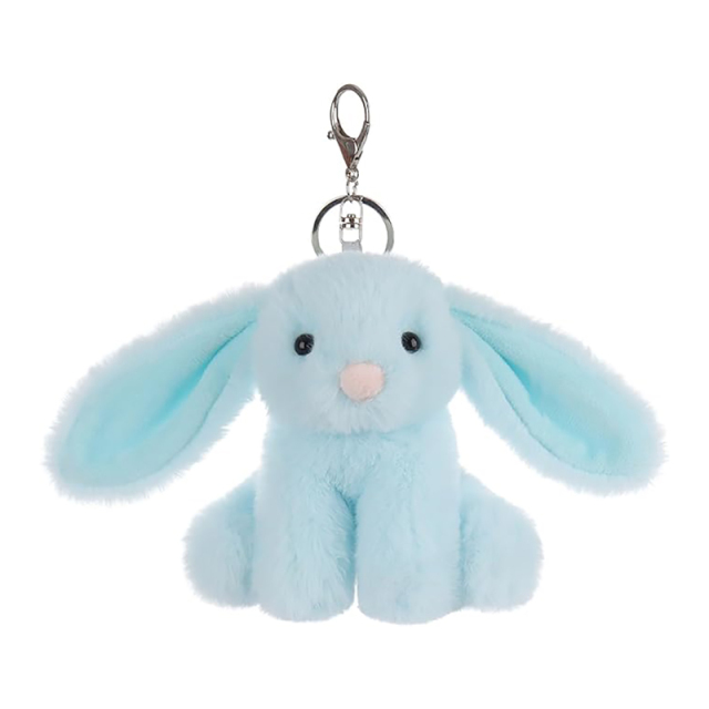 Rabbit Stuffed Animal Soft Keychain for Kids Bag, Purse, Backpack, Handbag (4.7 Inches)