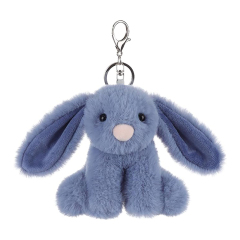 Rabbit Stuffed Animal Soft Keychain for Kids Bag, Purse, Backpack, Handbag (4.7 Inches)