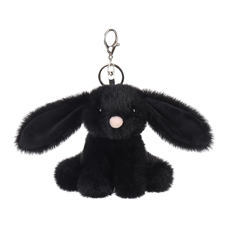 Rabbit Stuffed Animal Soft Keychain for Kids Bag, Purse, Backpack, Handbag (4.7 Inches)